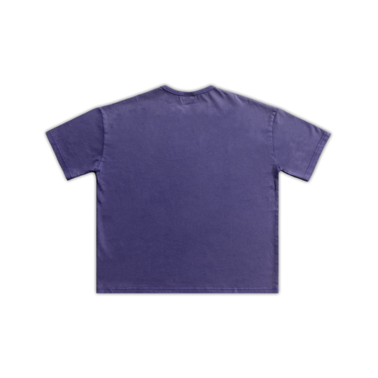 WASHED INDIGO TEE