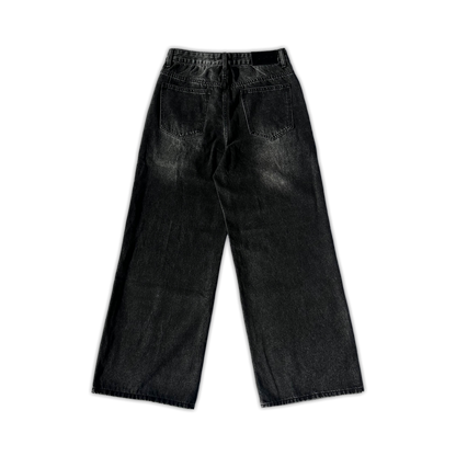 WASHED BLACK DENIM