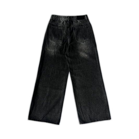 WASHED BLACK DENIM