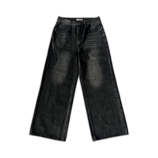 WASHED BLACK DENIM