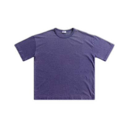 WASHED INDIGO TEE